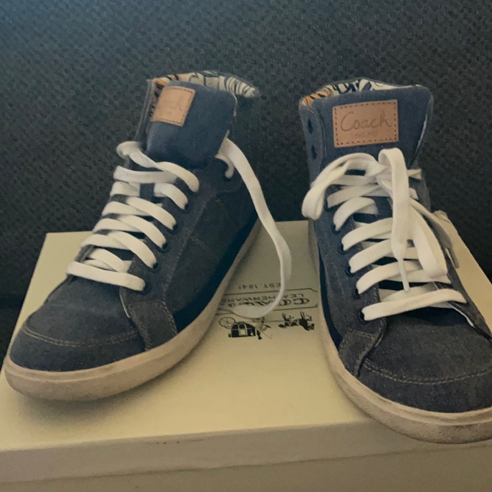 Coach tennis shoes